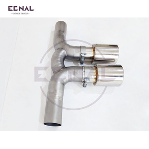 Para Porsche 992 a <span class=keywords><strong>GT3</strong></span> Performance sistema de escape de titanio silenciador de escape de aleación de titanio producto Ecnal - Product Image 5
