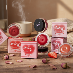 [N2U] Mellow Pot 5g Baume à lèvres hydratant Texture crémeuse longue durée Format compact idéal pour les voyages - Product Image 3