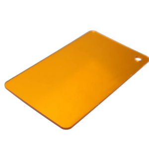 Campione gratuito Perspex Gold Mirror pannello acrilico vetro colorato plastica Pmma lastra acrilica a specchio - Product Image 6