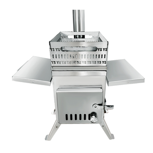 WillowyBe Portable Camping Wood Stove Outdoor Sauna Hot Tent <strong>Rocket</strong> Stove <strong>Heater</strong> for Climbing and Dry Sauna with Friends - Product Image 2