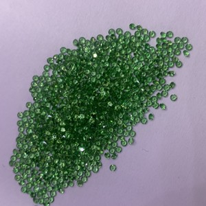 Granato di tsavorite naturale di alta qualità granato verde naturale pietra preziosa sciolta verde smeraldo <span class=keywords><strong>colore</strong></span> verde granato verde grezzo - Product Image 4