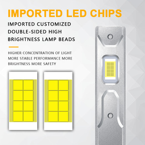 Nuevas bombillas H1 Mini LED para faros delanteros 1:1 Enchufe directo 6000K Blanco 300% Más brillante Canbus Listo para A4 Car SUV Auto LED Bulb Factory - Product Image 3
