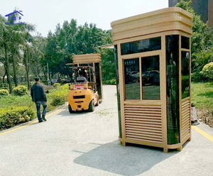 Customizable Contemporary Outdoor Management Booth Durable Galvanized Steel Frame Weatherproof <b>Fire</b> Resistant Container Houses - Product Image 3