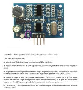 Taidacent 5V DC <span class=keywords><strong>PWM</strong></span> TTL 40kHz ultrasonik mesafe sensörü 60m aralığı dönüştürücü modülü su geçirmez ultrasonik sensör JSN-SR04T - Product Image 5