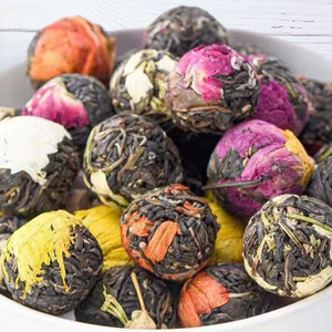 Boules <span class=keywords><strong>de</strong></span> thé en fleurs faites à la main en Chine - Product Image 5