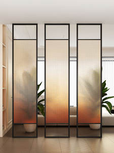 Panel Divisor de Habitaciones Decorativo de Diseño de Lujo Nuevo de 2023, Biombo Moderno de Metal - Product Image 4