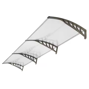 Auvent de fenêtre de porte d'auvent de soleil PC <span class=keywords><strong>transparent</strong></span> extérieur - Product Image 1