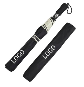 Paraguas Plegable Moderno de 2 Pliegues con Logotipo Personalizado OEM, Automático, Portátil, para Motocicleta, Protección Solar, Lluvia y Viento, 190T Pongee - Product Image 1