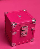 Boîte d'emballage rigide personnalisée avec logo Snap Lock pour parfum solide, coffret en cuir, flacon de parfum de luxe 10ml 30ml 50ml, étui d'échantillon