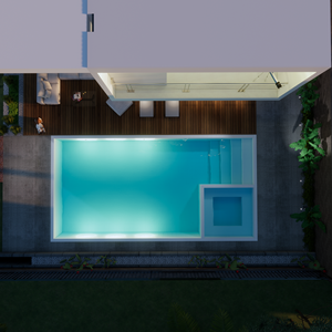 Grandi in fibra di vetro FRP Swim Spa gusci per nuoto all'aperto a basso costo prezzi Stock Family accessori per piscina - Product Image 4