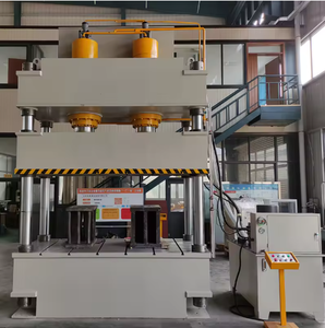 Presse hydraulique 500T utilisée pour le pressage à chaud de plaques de couvercle de puits en plastique renforcé de fibres de verre avec certification CE Y32-500 tonnes - Product Image 4