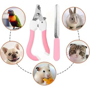 In Stock High Quality Pet Nail Claw Cutter Stainless Steel Grooming Scissors Pet Nail Grinder <b>Trimmer</b> Dog Cats Nail Clipper - Product Image 3