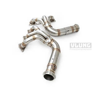 Collecteur d'échappement haute performance pour 991.1 991.2 RS 3.8L 4.0L, tuyau de collecteur personnalisé, système d'échappement sur mesure - Product Image 4