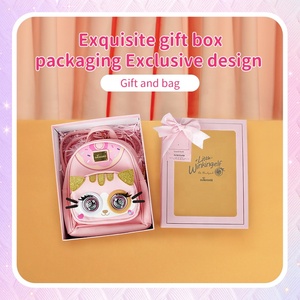 Superctue 3D Mochila intermitente Regalo de regreso a la escuela <span class=keywords><strong>Unicornio</strong></span> Juguete <span class=keywords><strong>interactivo</strong></span> para mascotas Mochila para niños Mochila escolar - Product Image 6