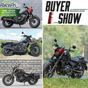 Pour Honda REBEL CM500 CMX500 CMX 300 2020-2022 couverture de phare avant <span class=keywords><strong>Cafe</strong></span> Racer rétro carénage pare-brise moto accessoires - Product Image 3