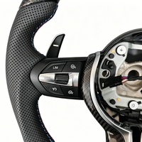 Volante Deportivo de Fibra de Carbono Premium para BMW Serie M E F F25 F26 F30 F32 M4 F82 F91 E91 X3
