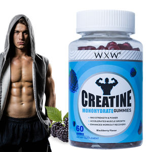 OEM/ODM <b>Creatine</b> Monohydrate Gummy Candy Supplements Energy Boosting for Muscle Strength - Product Image 1