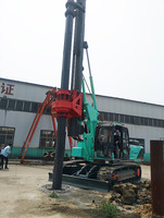 Foreuse rotative hydraulique de 30 m pour travaux de pieutage – Machine de pieutage et de forage rotatif pour la construction