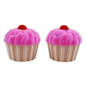 Stock gâteau forme violet <span class=keywords><strong>flocage</strong></span> velours cadeau proposition cadeau enfant bague pendentif chaîne bijoux boîte emballage - Product Image 6