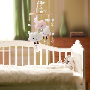 <span class=keywords><strong>Mobile</strong></span> musical islamique étoiles et nuages fait main <span class=keywords><strong>pour</strong></span> <span class=keywords><strong>bébé</strong></span>, cadeau personnalisé, décoration murale, <span class=keywords><strong>mobile</strong></span> de berceau lune, étoiles, nuages et animaux - Product Image 2
