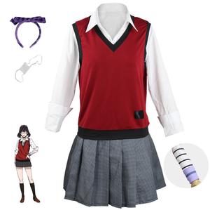 Kakegurui ชุดคอสเพลย์นักพนันหญิง, เครื่องแต่งกายคอสเพลย์อนิเมะ Saotome kirari momobami <span class=keywords><strong>Runa</strong></span> yomozuki - Product Image 1
