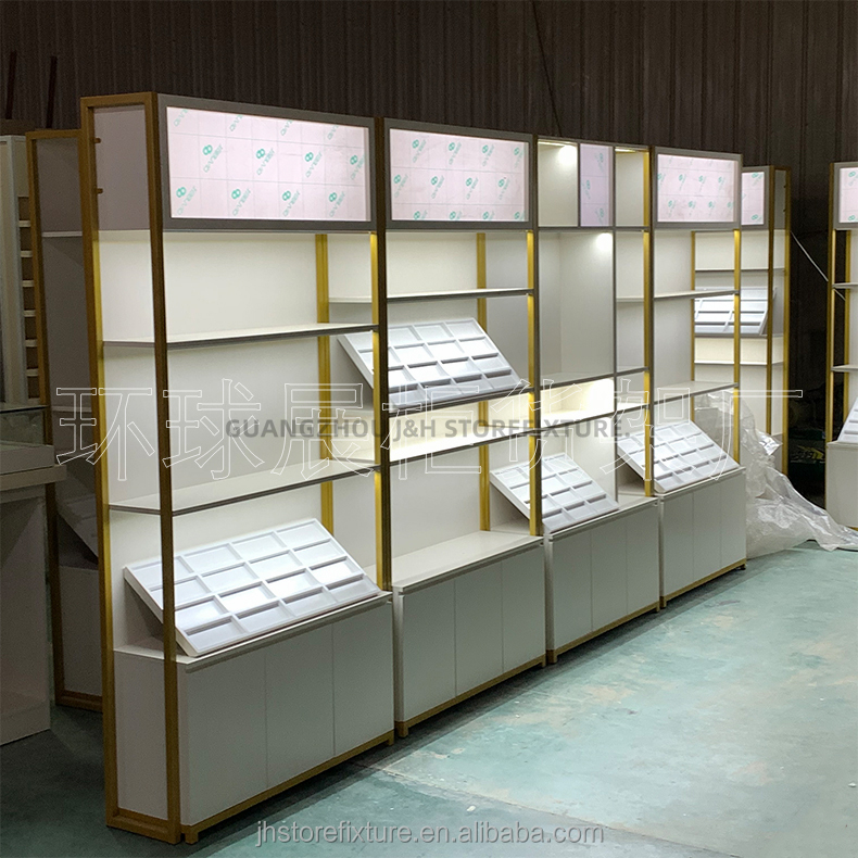 Modern Desgin Glasses Shelves Display Retail