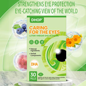 Suplemento Saludable OEM, 30 <span class=keywords><strong>C</strong></span>ápsulas Blandas para el Cuidado de los Ojos - Éster de Luteína, Polvo de Arándanos, Aceite de Algas DHA, Favorece la Salud Ocular - Product Image 3