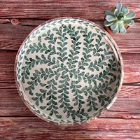 Plateau de service moderne haut de gamme, écologique et durable, en os incrusté, motif feuilles vertes, pour Diwali, mariages, inaugurations de maisons, petit-déjeuner