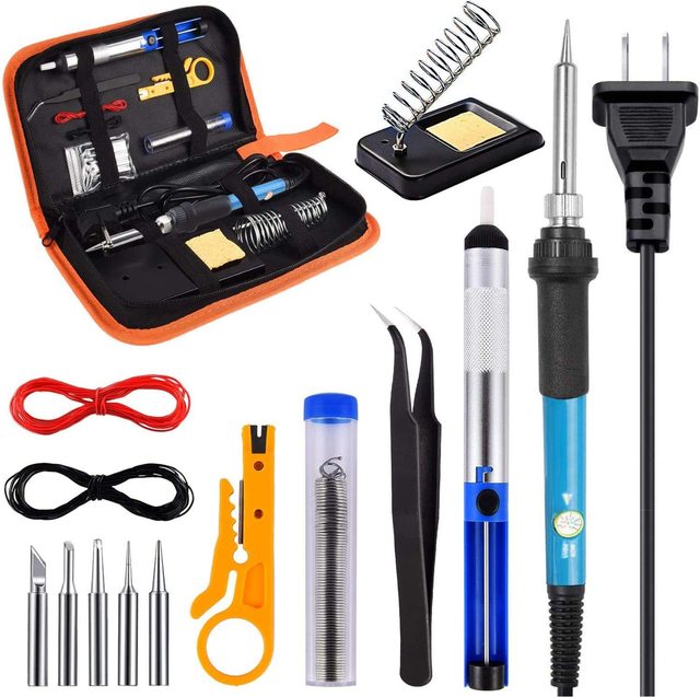 Student Soldering Iron Set 15 Sets of Soldering Iron Tools Original Brand Support
