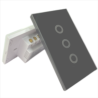 Interrupteur intelligent Tuya Zigbee Clicker 10A à bouton-poussoir mural sans neutre pour scénarios