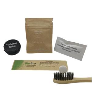Tabletas de pasta de dientes masticables con hidroxiapatita Tamaño de viaje Sabor a menta Pasta de dientes ecológica - Product Image 6