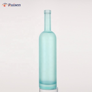 <span class=keywords><strong>Botella</strong></span> de Vidrio <span class=keywords><strong>Azul</strong></span> Esmerilado de Alta Calidad para Agua, 500ml 750ml, <span class=keywords><strong>Botella</strong></span> de Vino Frutal, <span class=keywords><strong>Botella</strong></span> de Vidrio Sellada de Alta Gama para Licor y <span class=keywords><strong>Tequila</strong></span> - Product Image 5