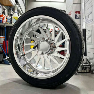 Jantes forgées noires et fraisées de 20, 22, 24, 26 pouces, avec configurations de trous 8x180, 8x165.1, 8x170, 6x5.5, 5x5.5 pour Ford F250, F450, Chevy <span class=keywords><strong>3500</strong></span> - Product Image 2