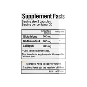 Capsules de glutathion de haute qualité à marque privée : Soutien à la santé, renforcement de l'immunité, antioxydant, éclaircissant, anti-taches - Product Image 2