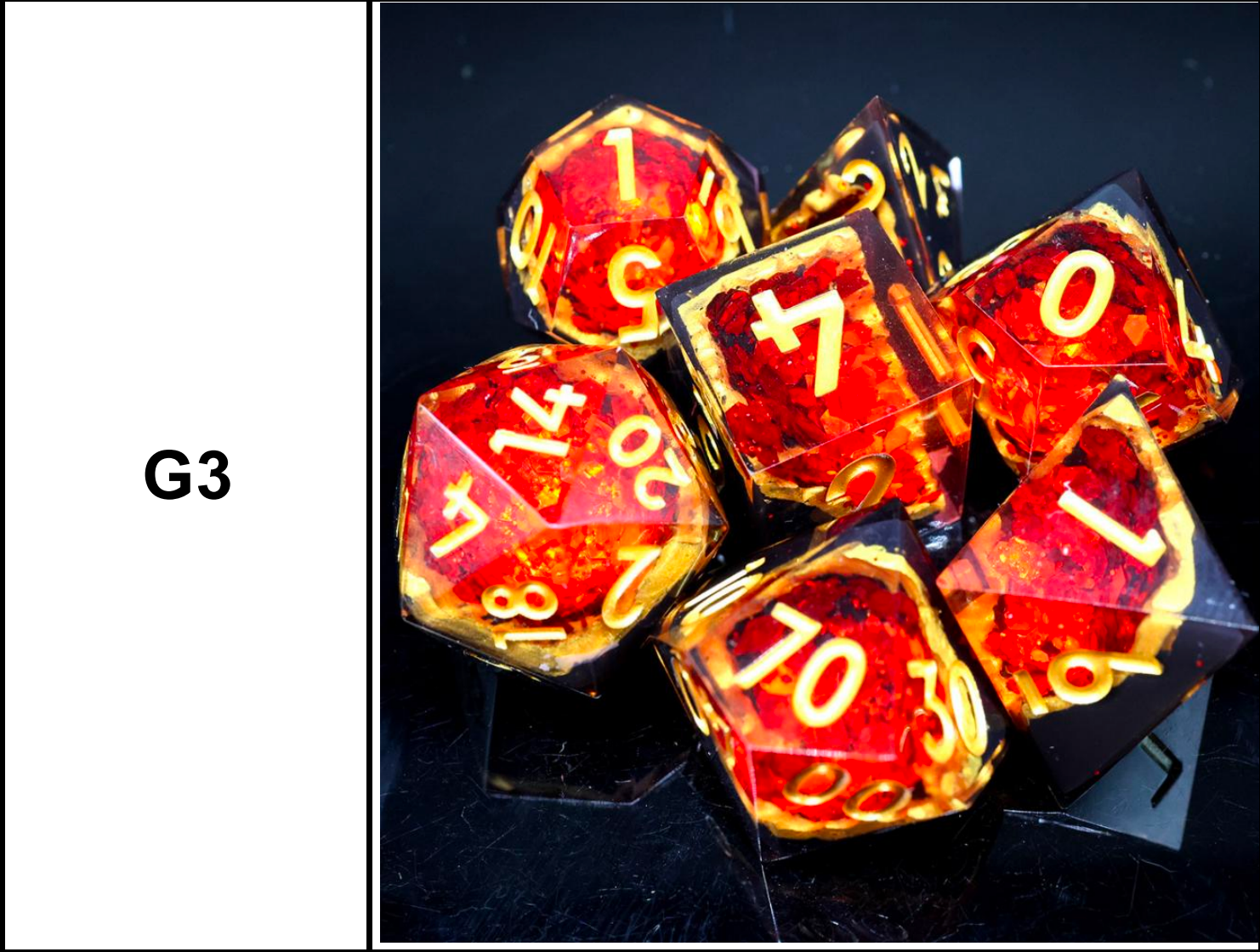 สีแดงแฟลร์#จี3