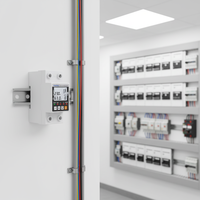 Limiteur de courant électrique AC automatique à récupération 2p 63 ampères avec protection contre les surcharges, fabriqué en Chine