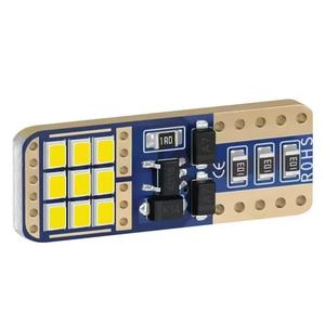 หลอดไฟ LED สีขาว T10 194 168 W5w รุ่นปี 2016 18smd Canbus สำหรับไฟส่องป้ายทะเบียนและไฟภายใน - Product Image 1