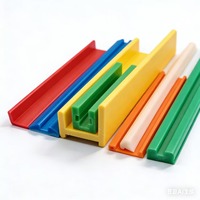 Bandes de guidage en polyéthylène haute densité sur mesure, profilé plastique coulissant UHMWPE coloré résistant à l'abrasion pour chaînes