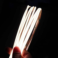 Bande LED COB ultra-fine et mini, plus lumineuse, avec garantie de 3 ans pour aménagement paysager, bande COB mini, tailles 5 mm, 4 mm, 3 mm