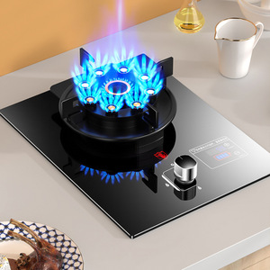 Estufa de <span class=keywords><strong>Gas</strong></span> de Gran Tamaño para Venta al por Mayor, de un Solo Quemador, de <span class=keywords><strong>Gas</strong></span> Natural/GLP, de Bajo Consumo, con Superficie de Vidrio Templado, para Instalación de Sobremesa/Encastre - Product Image 4