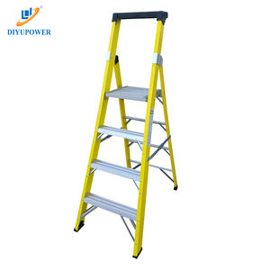 Échelle pliante compacte en fibre de verre, moderne et isolée, multi-usage pour supermarché, atelier et construction – Grande Vente Amérique du <span class=keywords><strong>Nord</strong></span> - Product Image 4