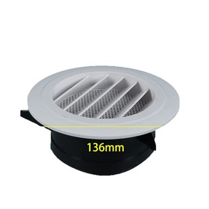 Hiện đại ABS trong nhà điều hòa không khí đĩa màn trập lưới tản nhiệt không khí trong lành hệ thống với nhựa mỏng bóng cho phòng khách - Product Image 1