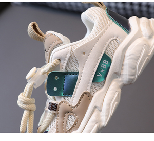 أحذية رياضية للأولاد من 1-6 سنوات موديل 2024 بثلاثة ألوان مريحة وقابلة للتنفس أحذية رياضية للبنات والأطفال أحذية جري للأطفال الصغار والرضع - Product Image 5