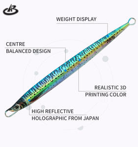 Señuelo <span class=keywords><strong>de</strong></span> Pesca Luminoso Hangxiang <span class=keywords><strong>de</strong></span> 80g/100g para Pesca en Mar, Hundimiento Rápido y Acción Rápida, para Pesca Vertical - Product Image 2