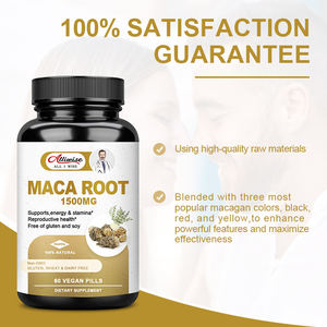 Органические капсулы с экстрактом корня маки, 60 шт., пищевая добавка для мужчин - Product Image 3