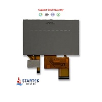 Panel LCD TFT IPS suhu lebar kecerahan tinggi antarmuka MCU 4.3 inci 480x272 NV3041A-01