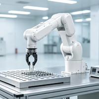 Robot articulé 6 axes 10 kg IP67 IP65 ±0,03 mm 1152 mm pour applications de distribution, collage, scellement, revêtement et encapsulation