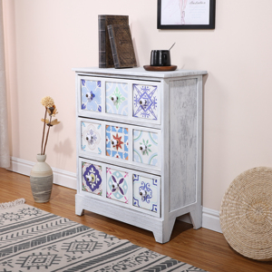 Commode en bois <span class=keywords><strong>de</strong></span> Style campagnard à 9 <span class=keywords><strong>tiroirs</strong></span>, <span class=keywords><strong>tour</strong></span> <span class=keywords><strong>de</strong></span> <span class=keywords><strong>rangement</strong></span> pour meubles, placard <span class=keywords><strong>de</strong></span> chambre à coucher, armoire d'organisation <span class=keywords><strong>de</strong></span> bureau - Product Image 2