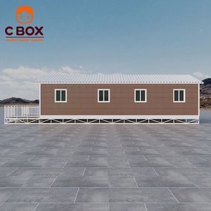 Casa Contenedor Plegable de Doble Ala Cbox de 40 pies, Venta al por Mayor, Residencia Prefabricada, Unidades Modulares de Vivienda, 3 Dormitorios, Expandible - Product Image 2