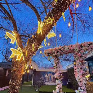Luci LED a Farfalla in PVC di Grandi Dimensioni, Impermeabili IP65, Alta Resa Cromatica 90, Garanzia di 2 Anni, per Esterni, Matrimoni, Paesaggistica, Halloween - Product Image 4